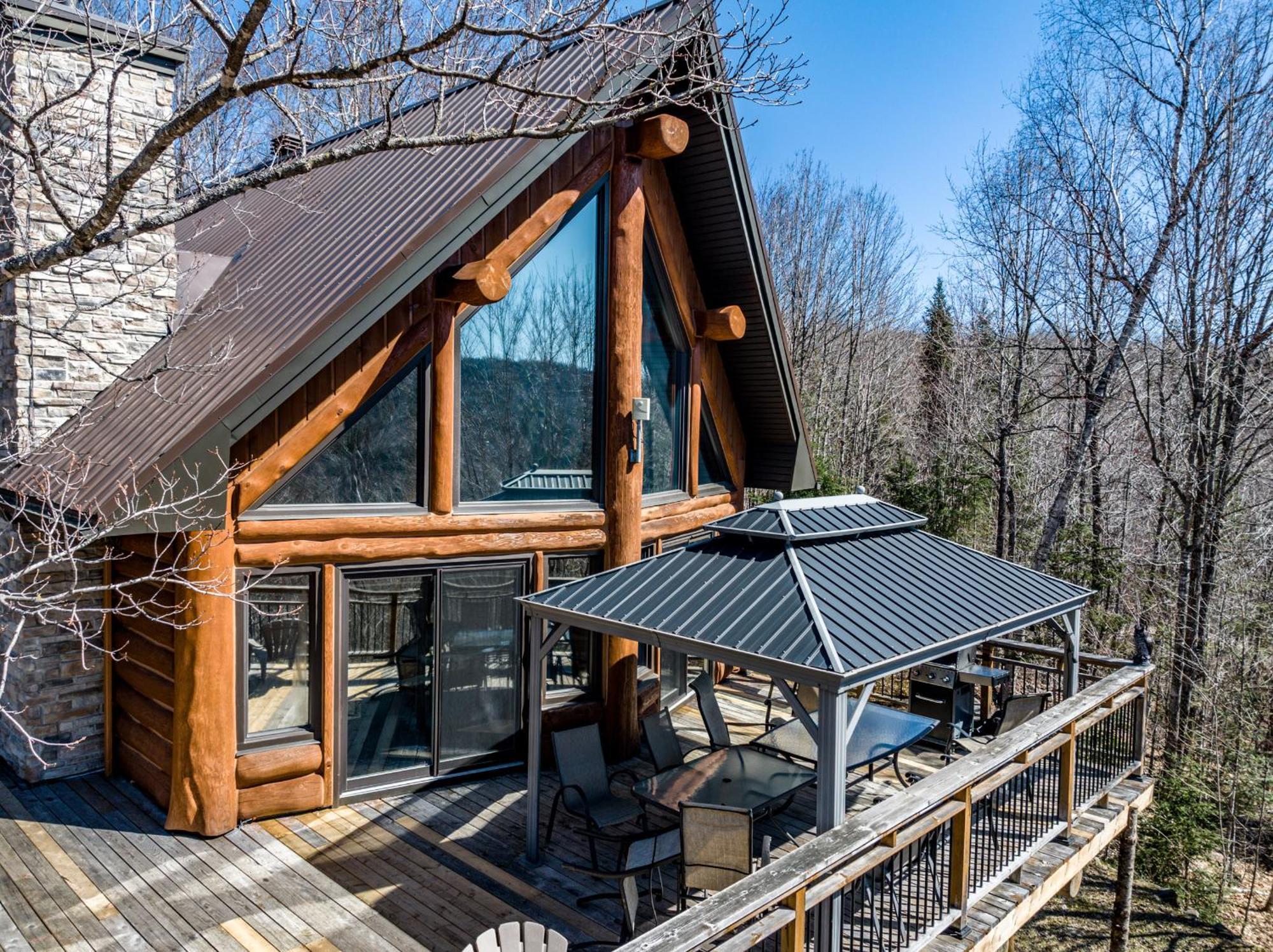 Chalet Le Grand Hibou Mandeville Exterior photo