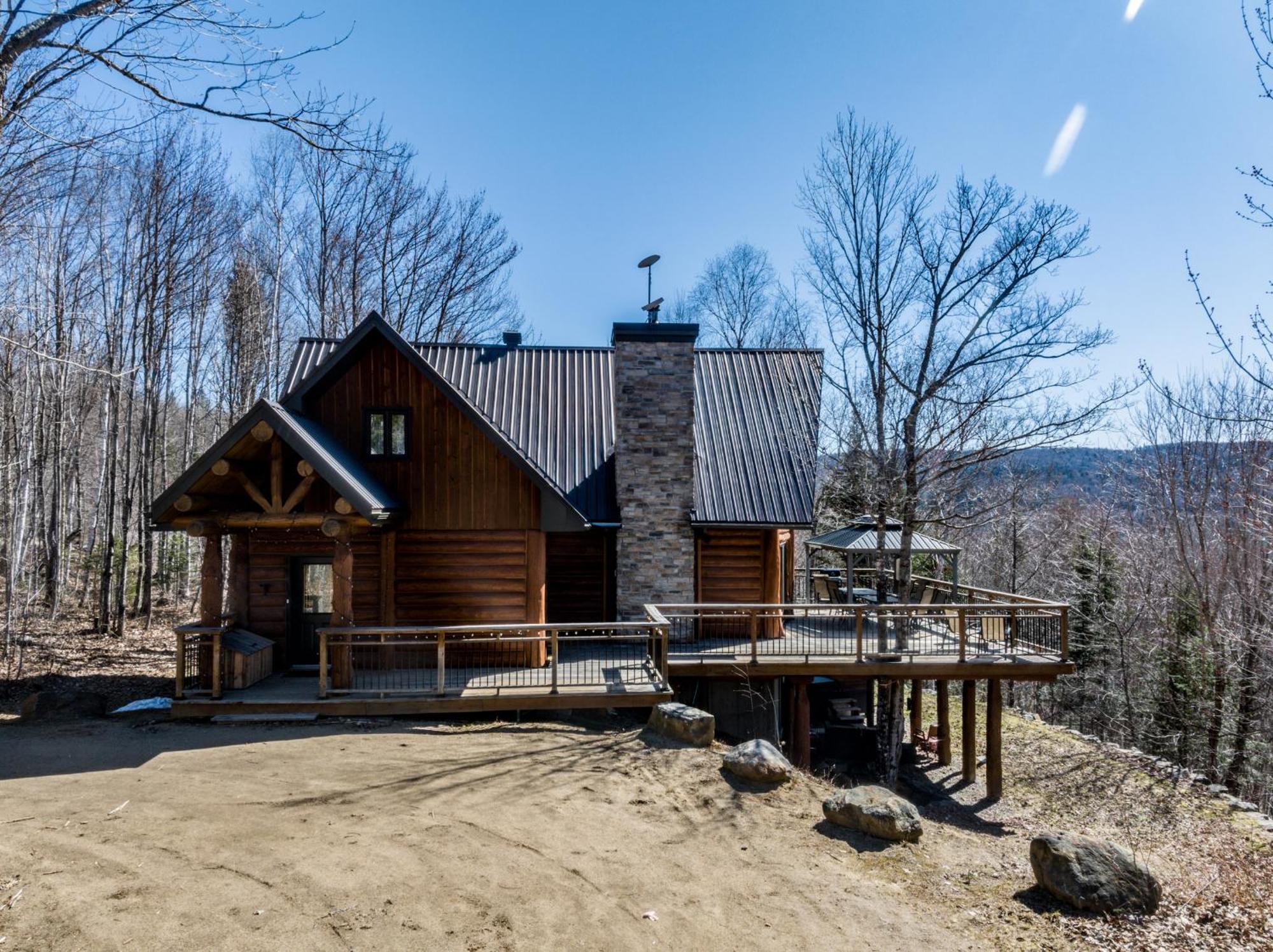 Chalet Le Grand Hibou Mandeville Exterior photo